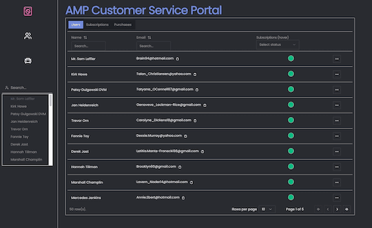 AMP Portal
